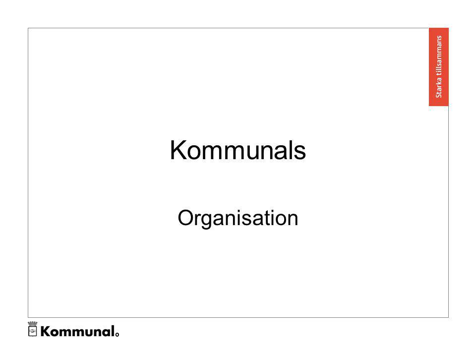 Kommunals Organisation