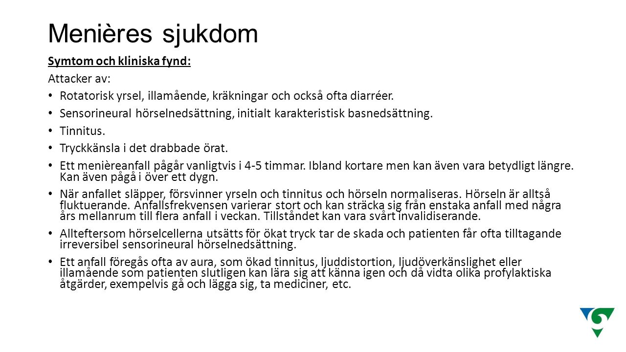 Akut yrsel och illamående
