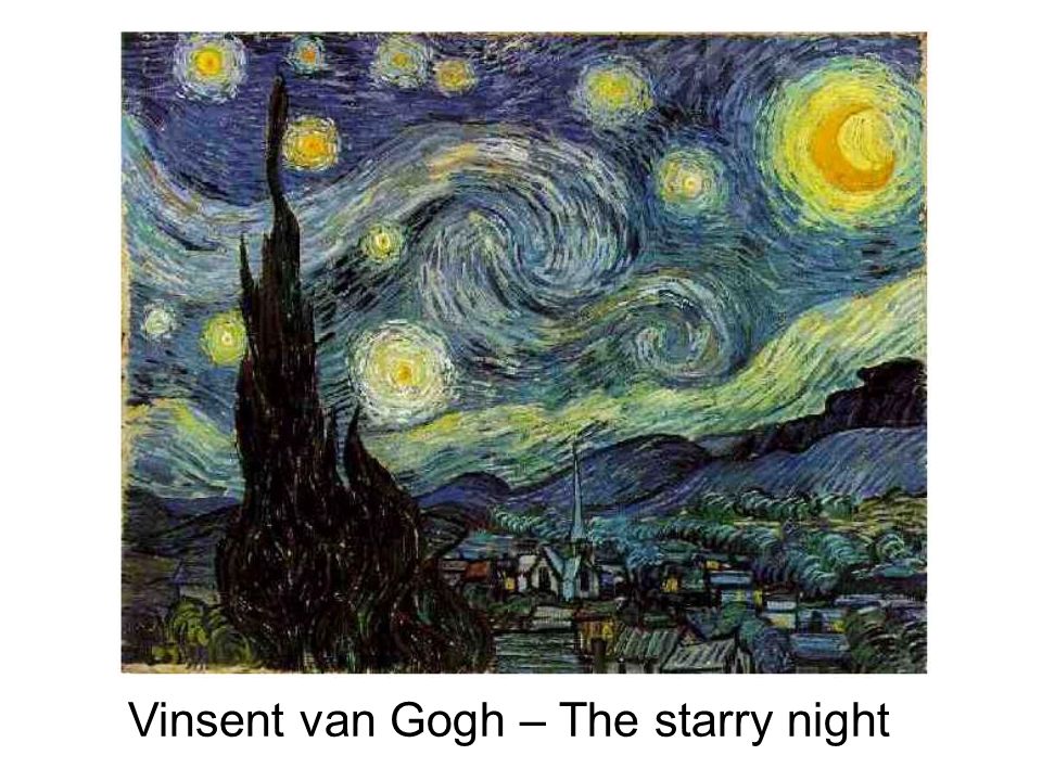 Vinsent van Gogh – The starry night