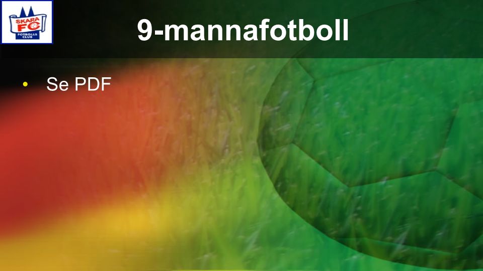 9-mannafotboll Se PDF