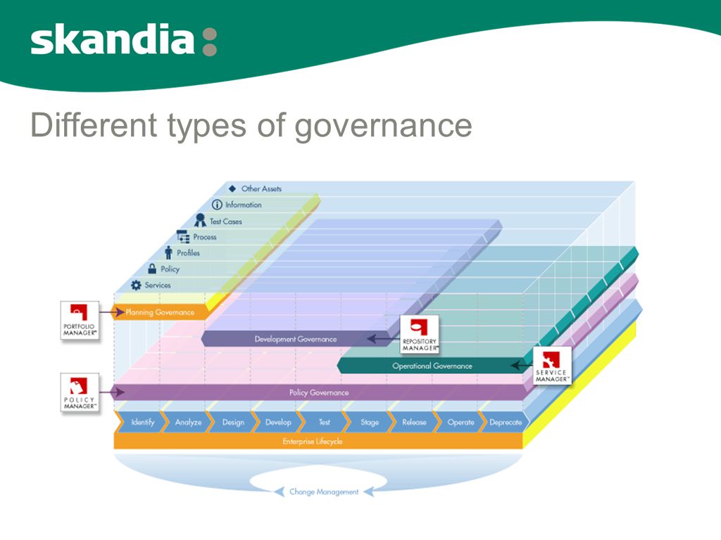 Different types of governance