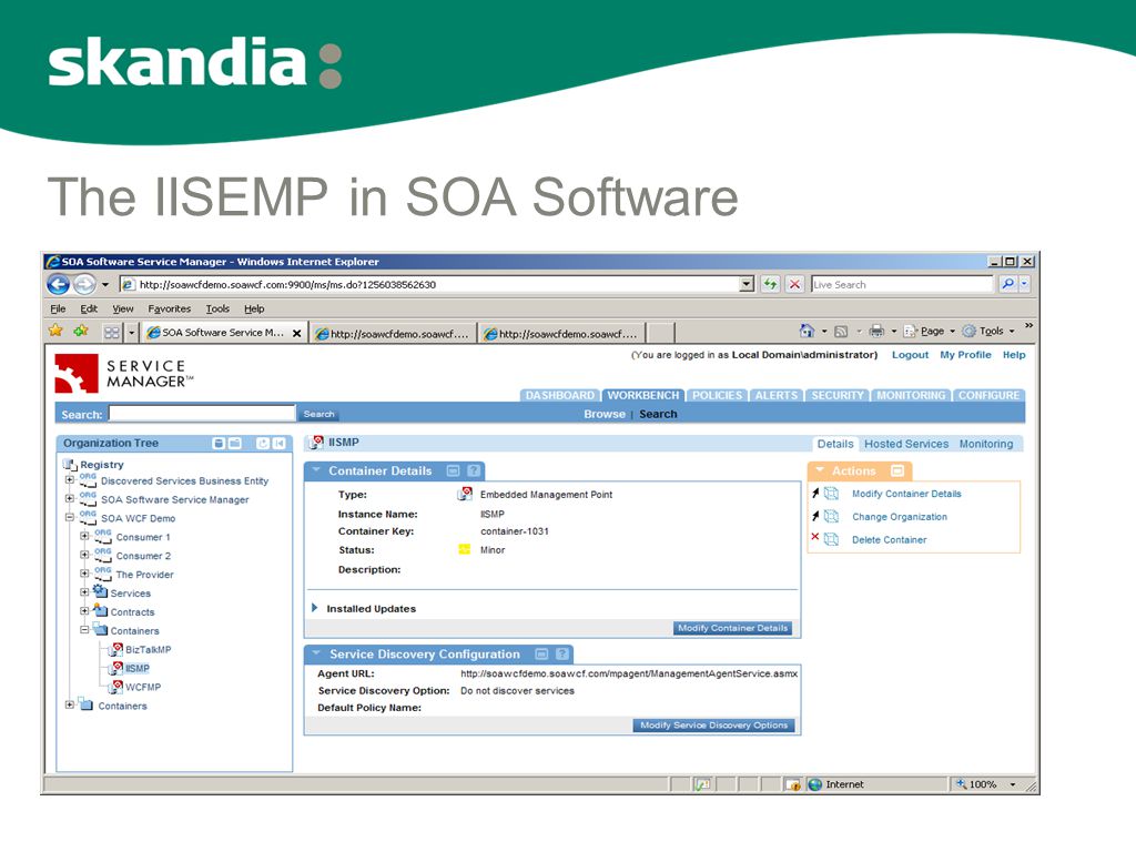 The IISEMP in SOA Software