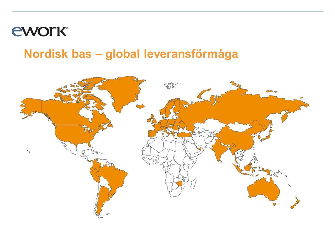 Nordisk bas – global leveransförmåga
