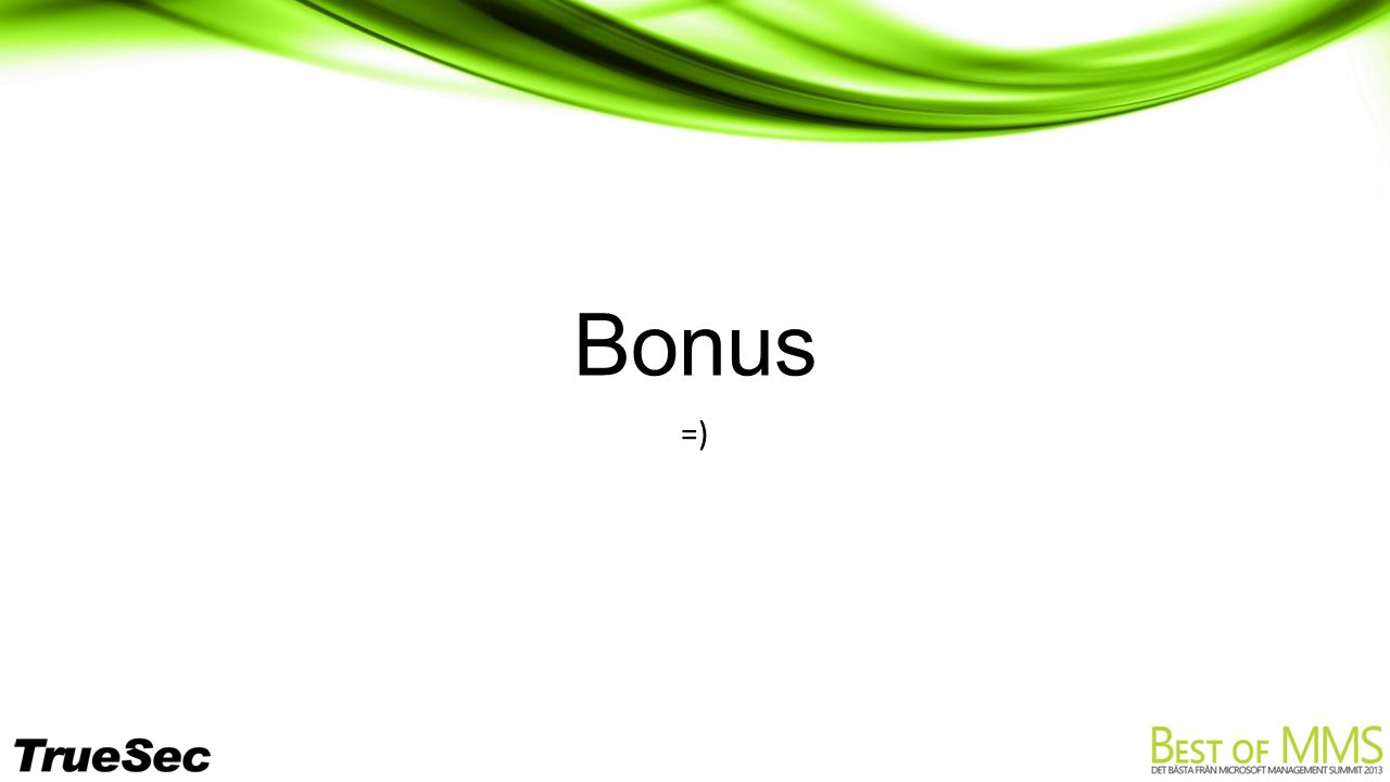 Bonus =)