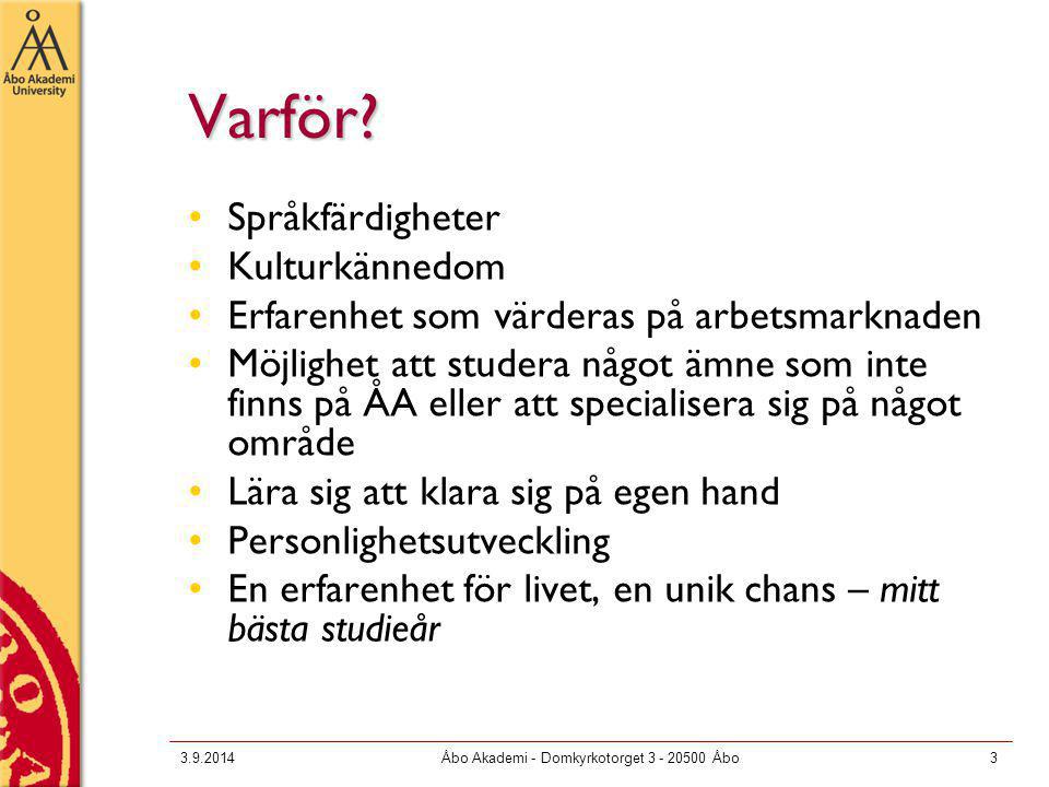 Åbo Akademi - Domkyrkotorget Åbo3 Varför.