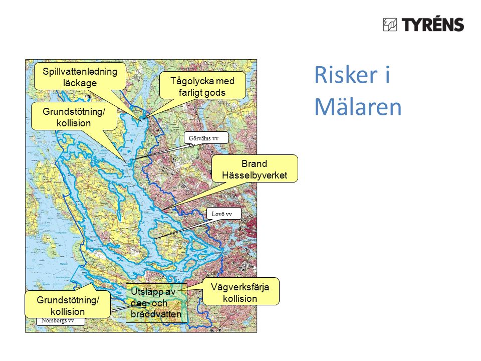 Ökad kunskap om Stockholmsregionens Vattenförsörjning STORSTOCKHOLM Krishantering och reservvattenförsörjning Reservvattenförsörjning Östra, Nordvästra och Sydvästra Storstockholm Dricksvattenförekomster i Stockholms län - Prioritering för långsiktigt skydd