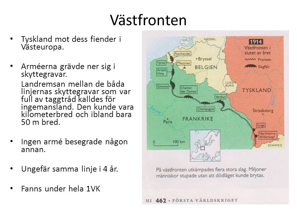 Västfronten Tyskland mot dess fiender i Västeuropa.