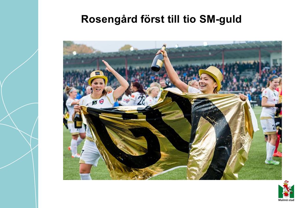 Rosengård först till tio SM-guld