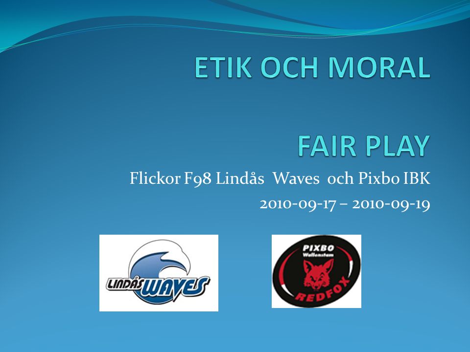 Flickor F98 Lindås Waves och Pixbo IBK –