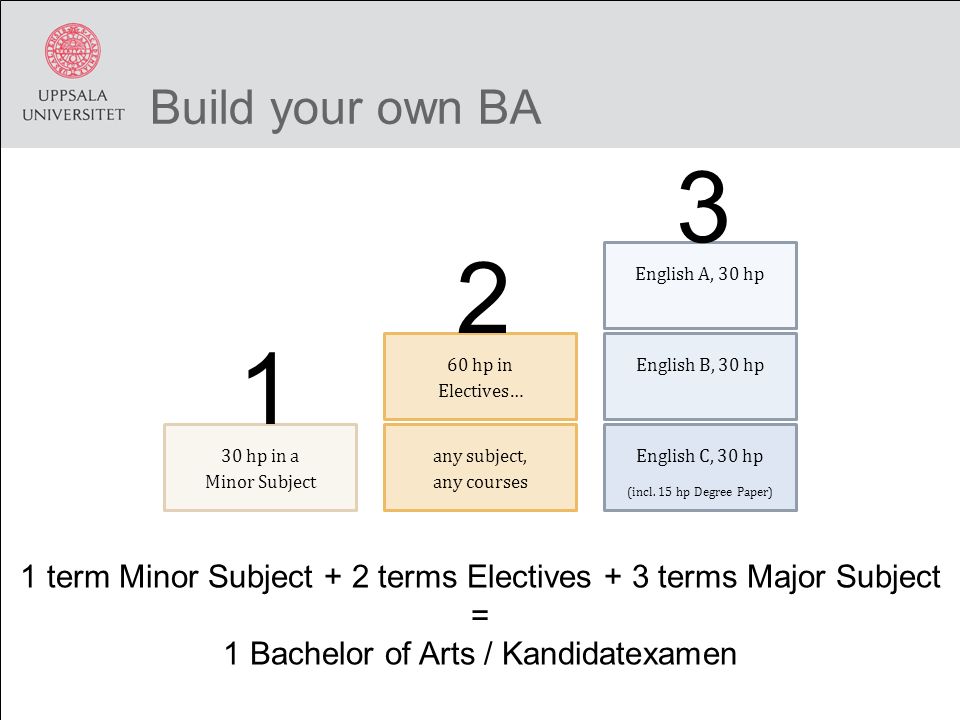 Build your own BA English C, 30 hp (incl.
