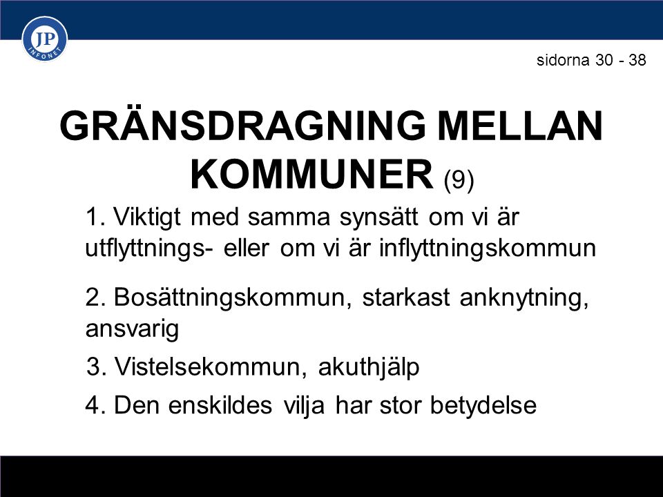 GRÄNSDRAGNING MELLAN KOMMUNER (9) 1.