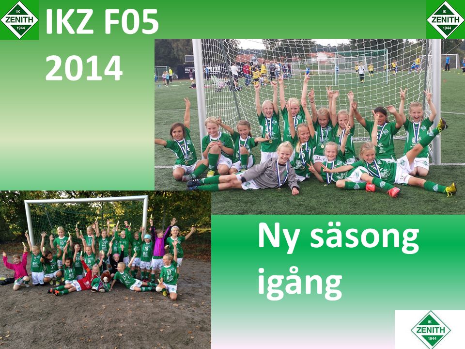 IKZ F Ny säsong igång