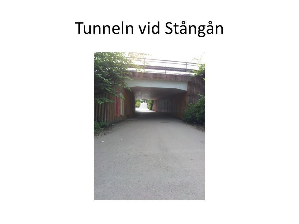 Tunneln vid Stångån