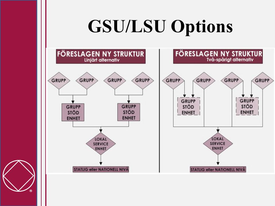  GSU/LSU Options