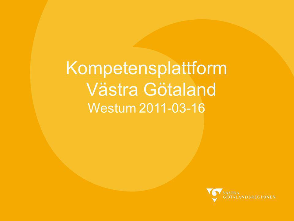 Kompetensplattform Västra Götaland Westum