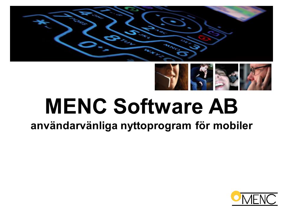 MENC Software AB användarvänliga nyttoprogram för mobiler