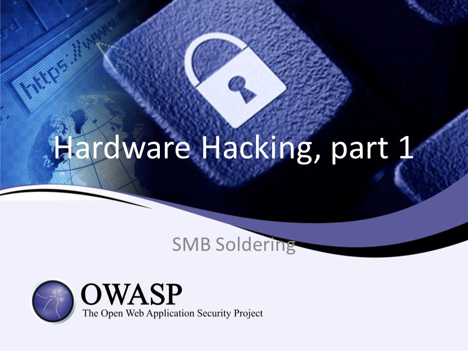 Hardware Hacking, part 1 SMB Soldering
