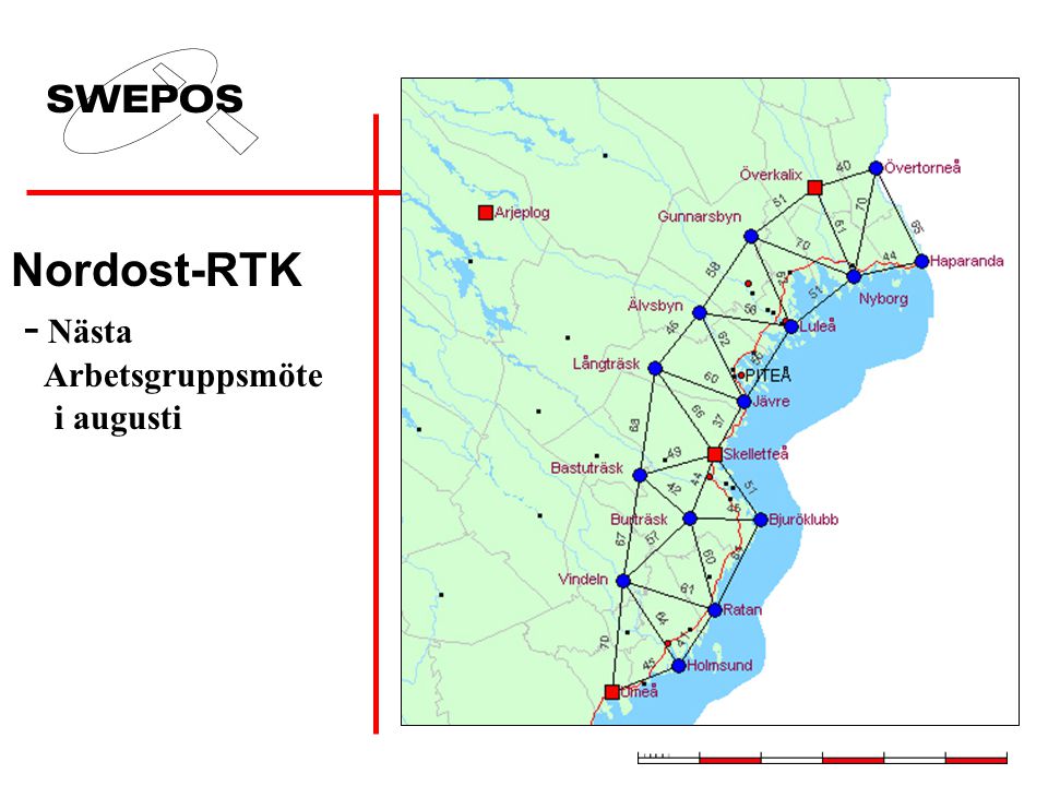 Nordost-RTK - Nästa Arbetsgruppsmöte i augusti