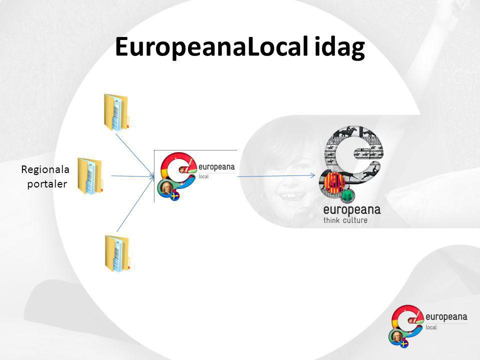 Regionala portaler EuropeanaLocal idag