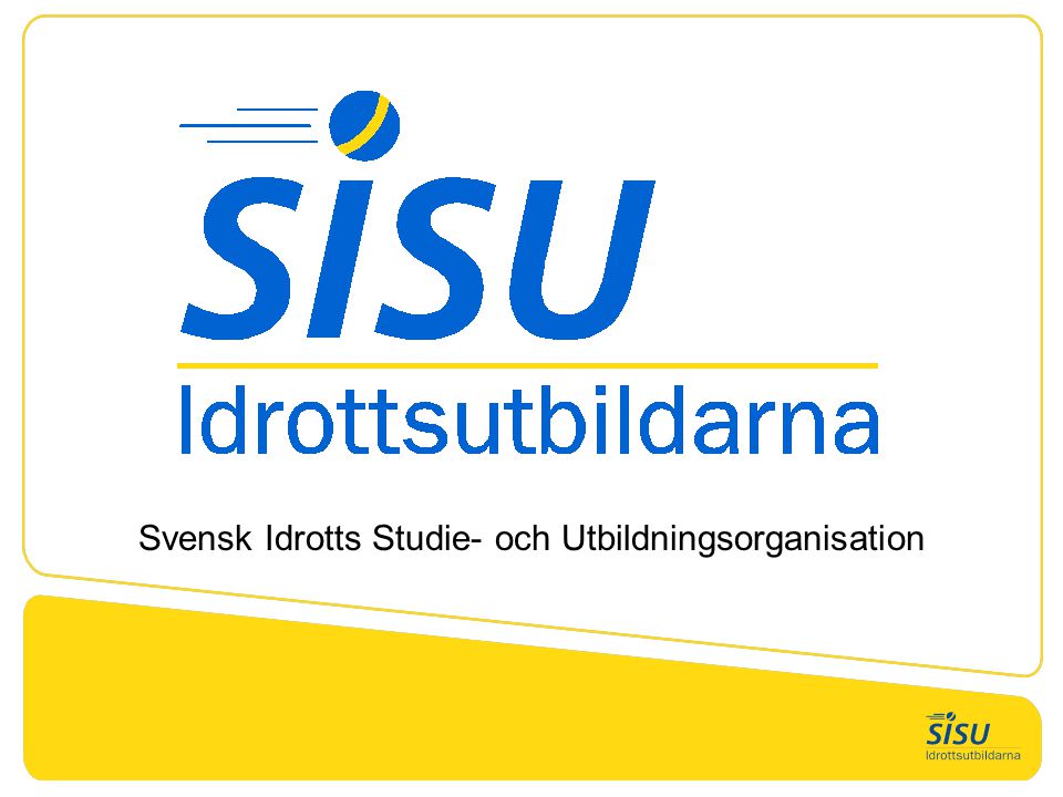 Svensk Idrotts Studie- och Utbildningsorganisation