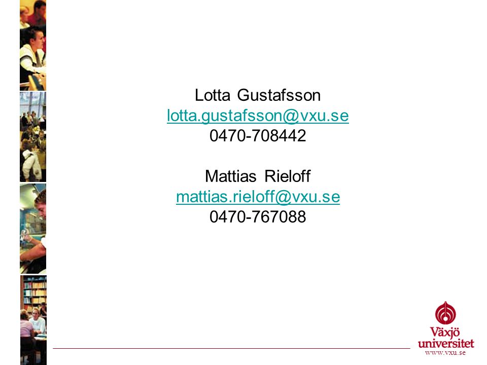 Lotta Gustafsson Mattias Rieloff