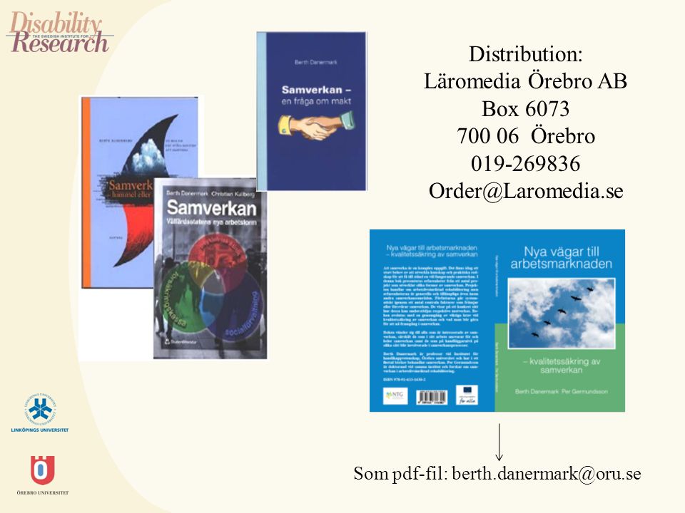 Distribution: Läromedia Örebro AB Box Örebro Som pdf-fil: