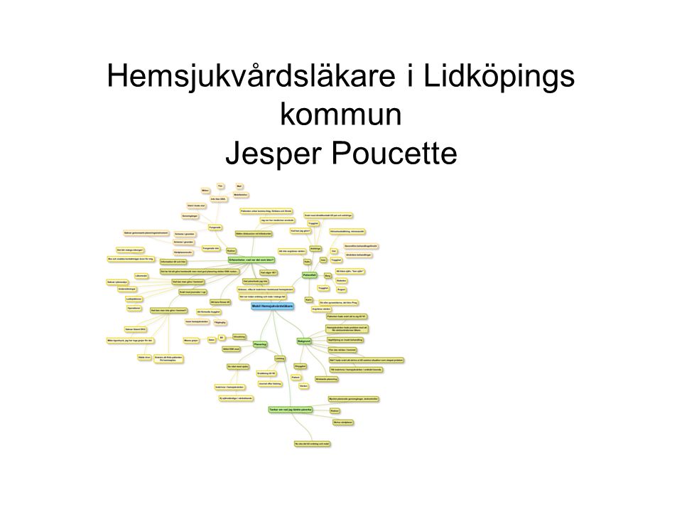 Hemsjukvårdsläkare i Lidköpings kommun Jesper Poucette
