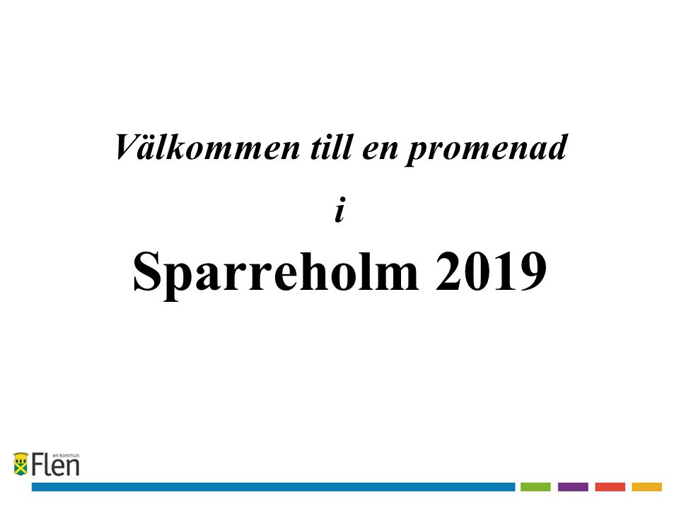 Välkommen till en promenad i Sparreholm 2019