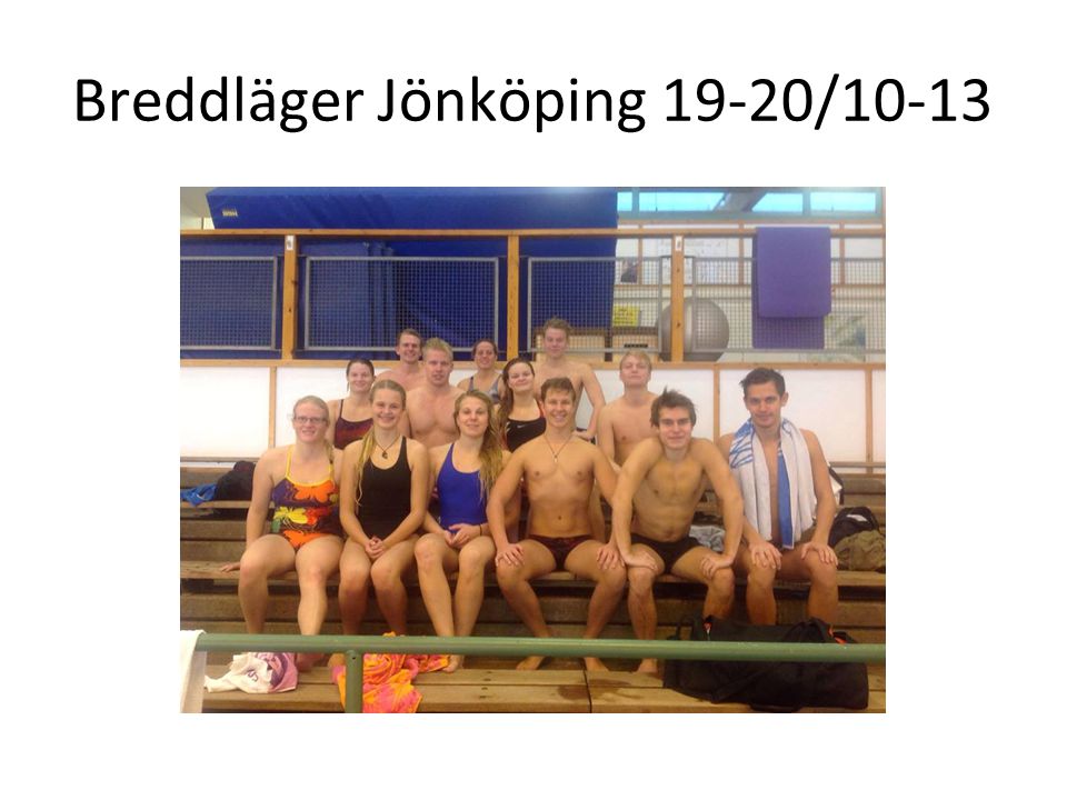 Breddläger Jönköping 19-20/10-13