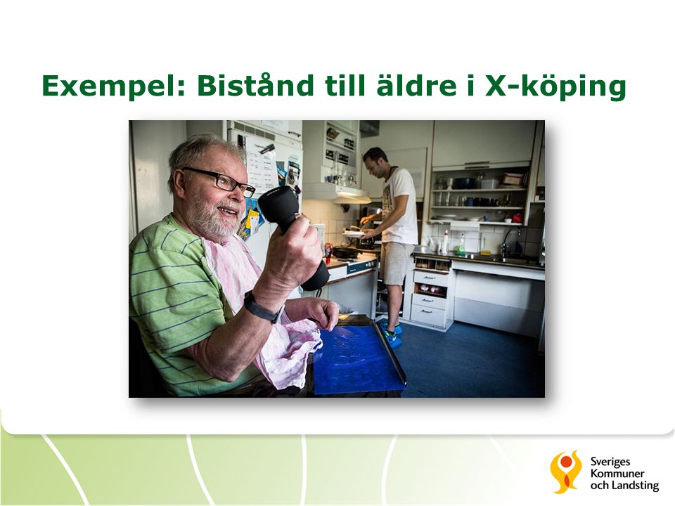Exempel: Bistånd till äldre i X-köping