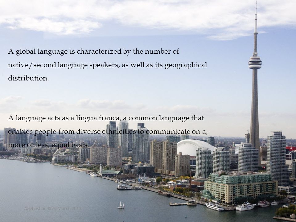 What is a Global Language.