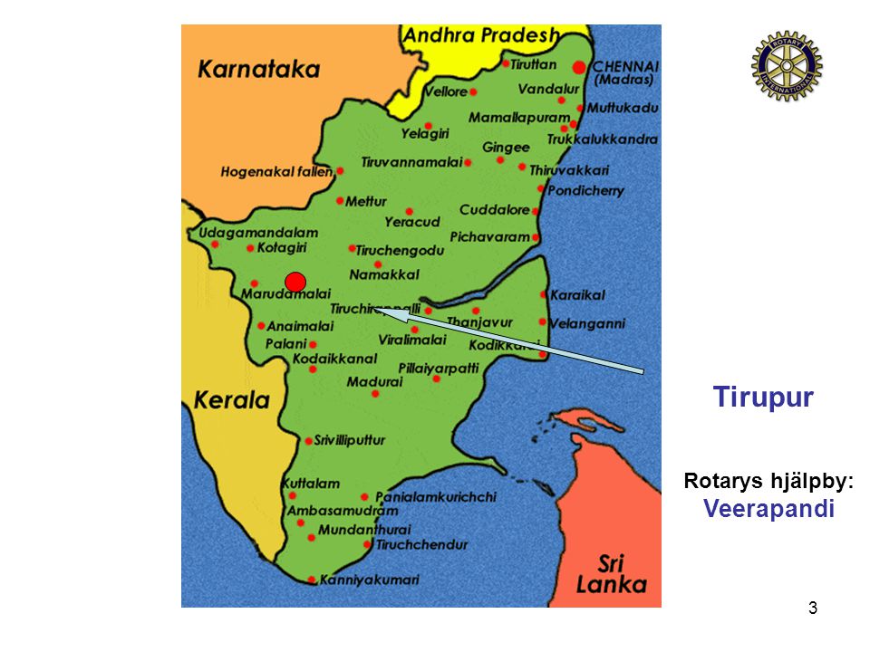 3 Tirupur Rotarys hjälpby: Veerapandi
