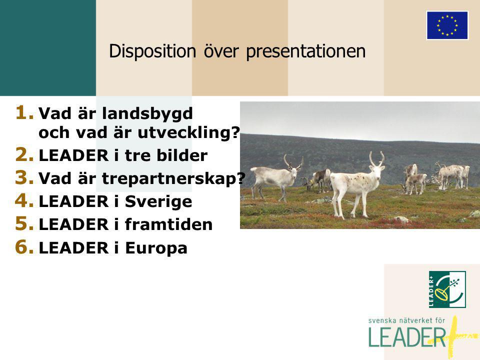 Disposition över presentationen 1. Vad är landsbygd och vad är utveckling.