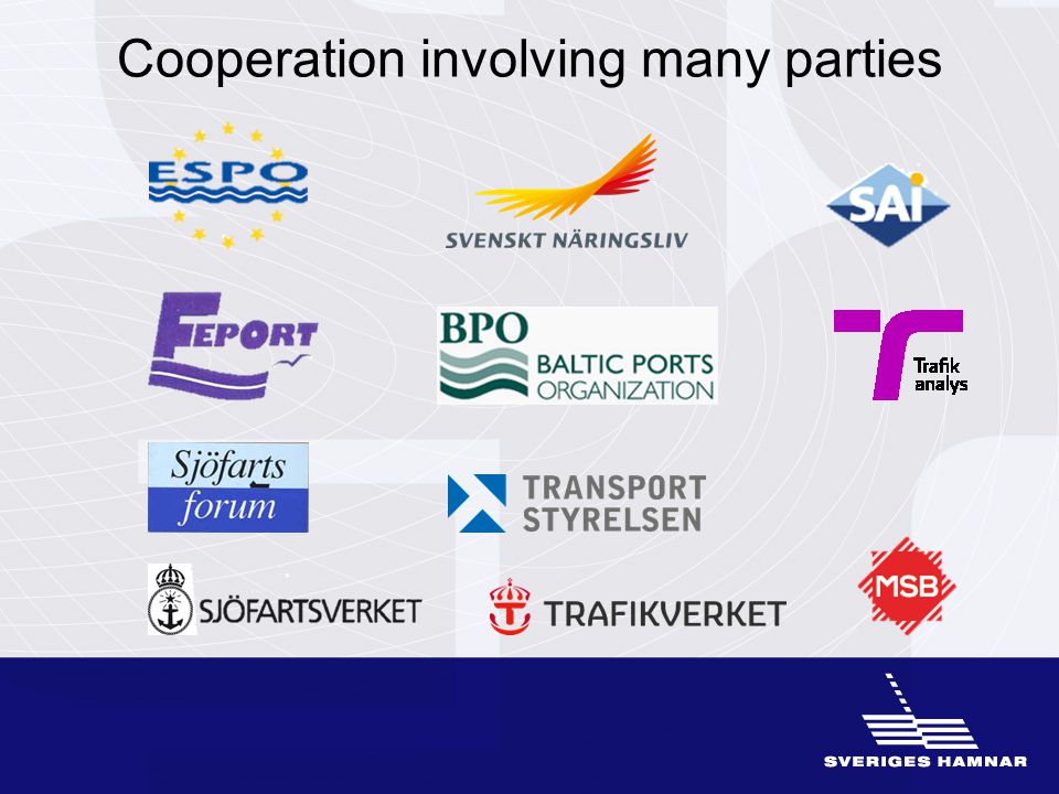 Cooperation involving many parties